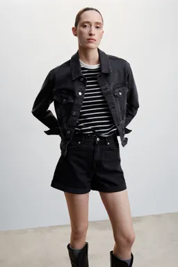 Shorts jean momfit de Mango en Shorts para argentina