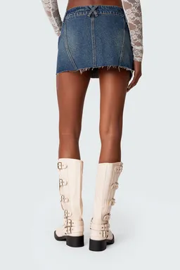 Mini falda donnie denim de Edikted en Shorts para argentina