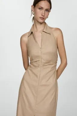 Vestido cuello polo abertura de Mango en Vestidos para argentina