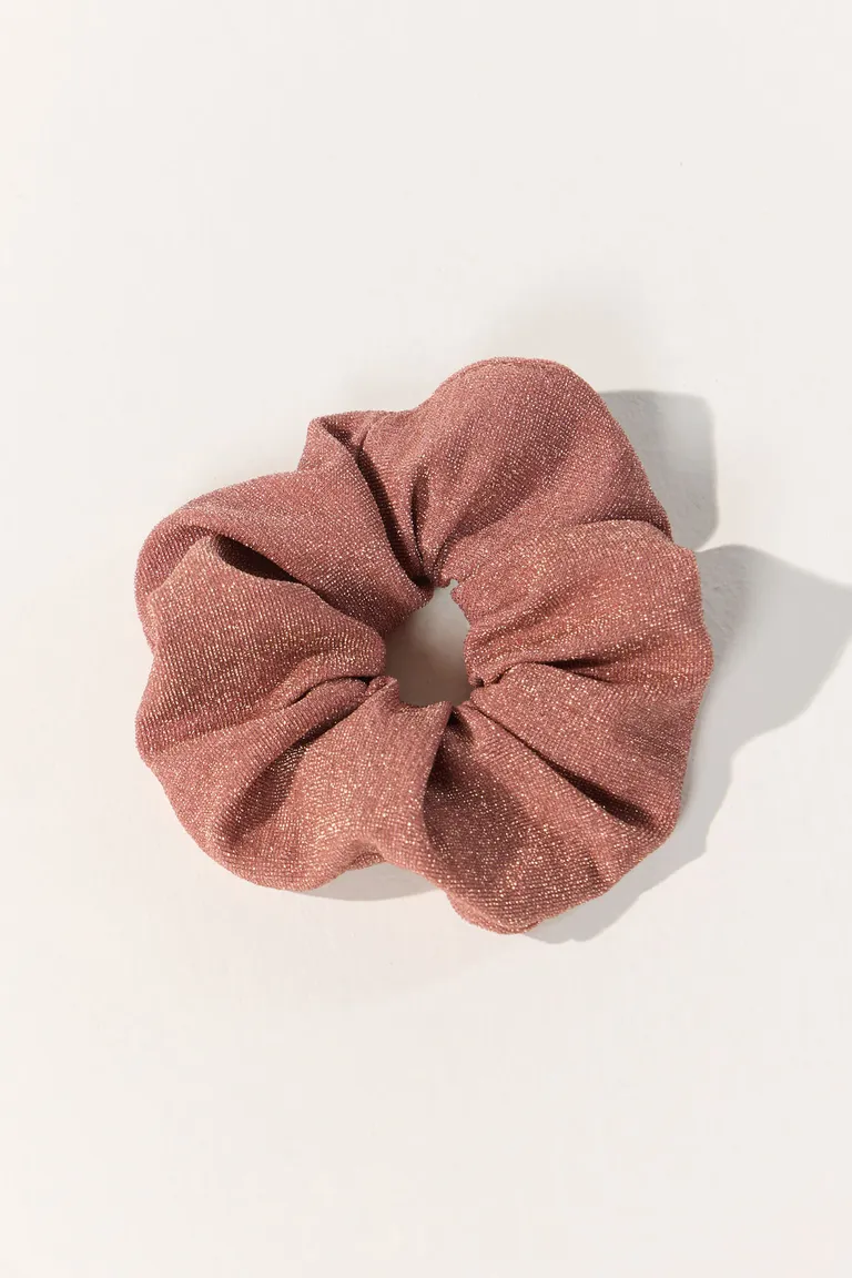 Scrunchie grande elástico con efecto metalizado brillante para pelo de Cuesta Blanca en Ropa Interior y Medias para argentina