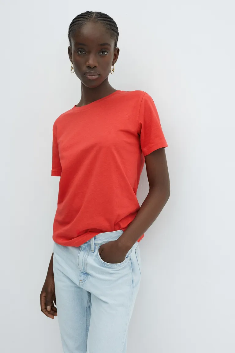 Camiseta algodón de Mango en Remeras para argentina