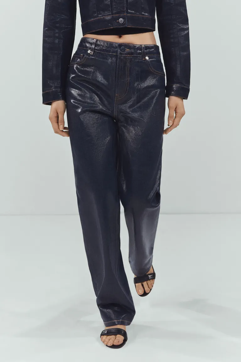 Jeans rectos foil de Mango en Pantalones para argentina