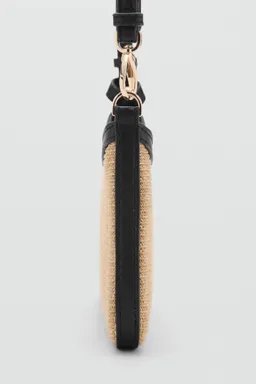 Bolso hombro fibra natural de Mango en Bolsos y Carteras para argentina