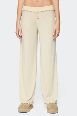 Pantalón posy con volantes de Edikted en Pijamas y Sleepwear para argentina