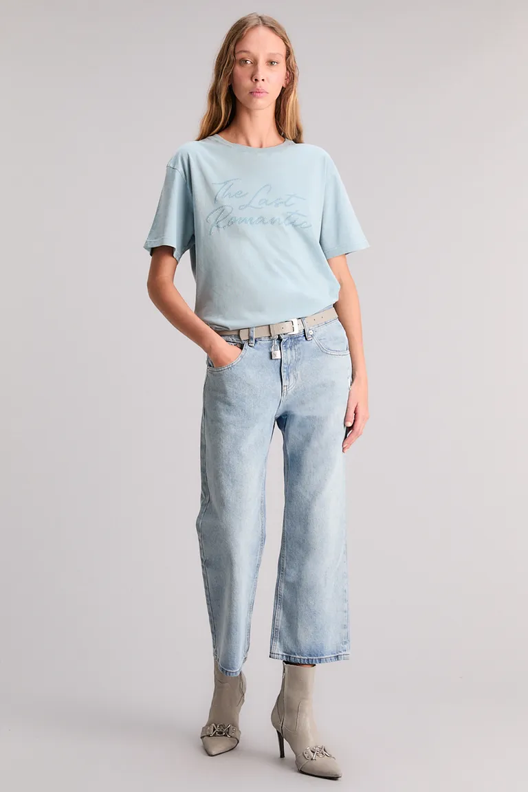 Remera de jersey de algodón con diseño exclusivo para mujer de Kosiuko en Remeras para argentina