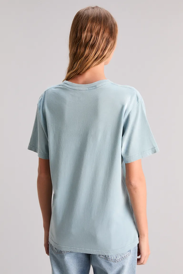 Remera de jersey de algodón con diseño exclusivo para mujer de Kosiuko en Remeras para argentina