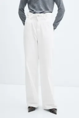 Jeans slouchy cintura elástica de Mango en Pantalones para argentina