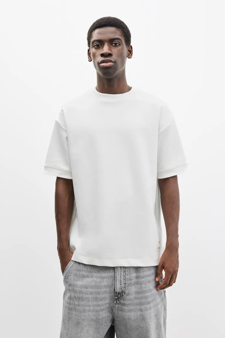 Buzo manga corta interlock de Pull&Bear en Remeras y Polos para argentina