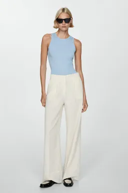 Top punto canalé de Mango en Tops para argentina