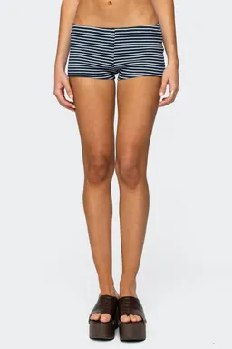 Micro shorts reagan rayas de Edikted en Shorts para argentina