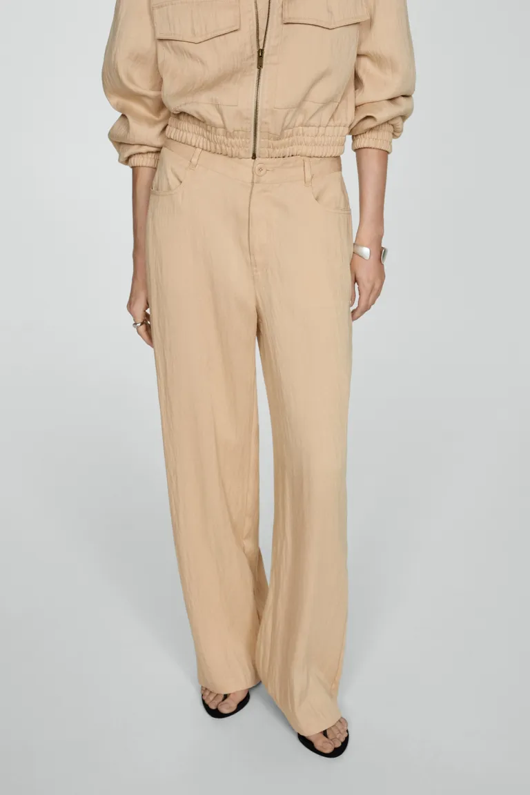 Pantalón recto fluido de Mango en Pantalones para argentina