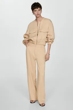 Pantalón recto fluido de Mango en Pantalones para argentina