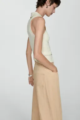 Pantalón recto fluido de Mango en Pantalones para argentina