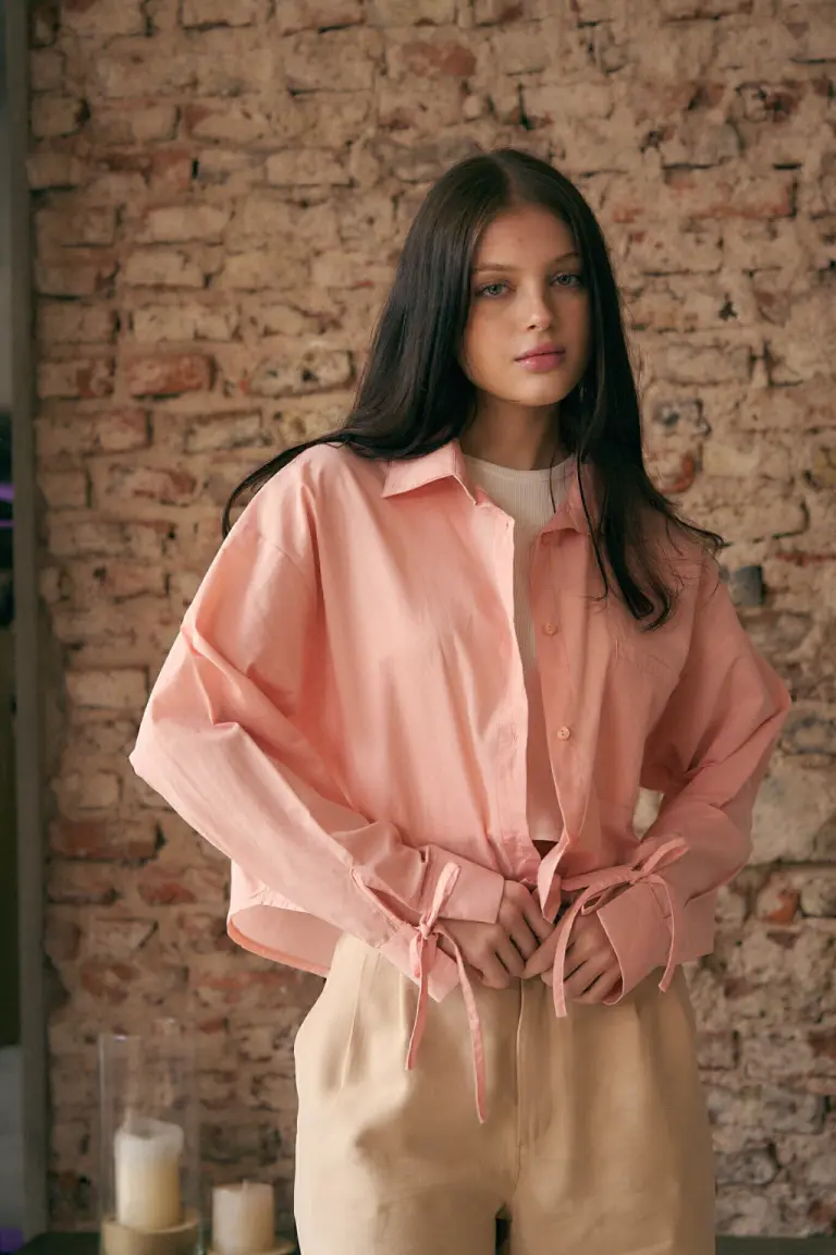 Camisa Crop Lazo de Lemmon en Camisas para argentina