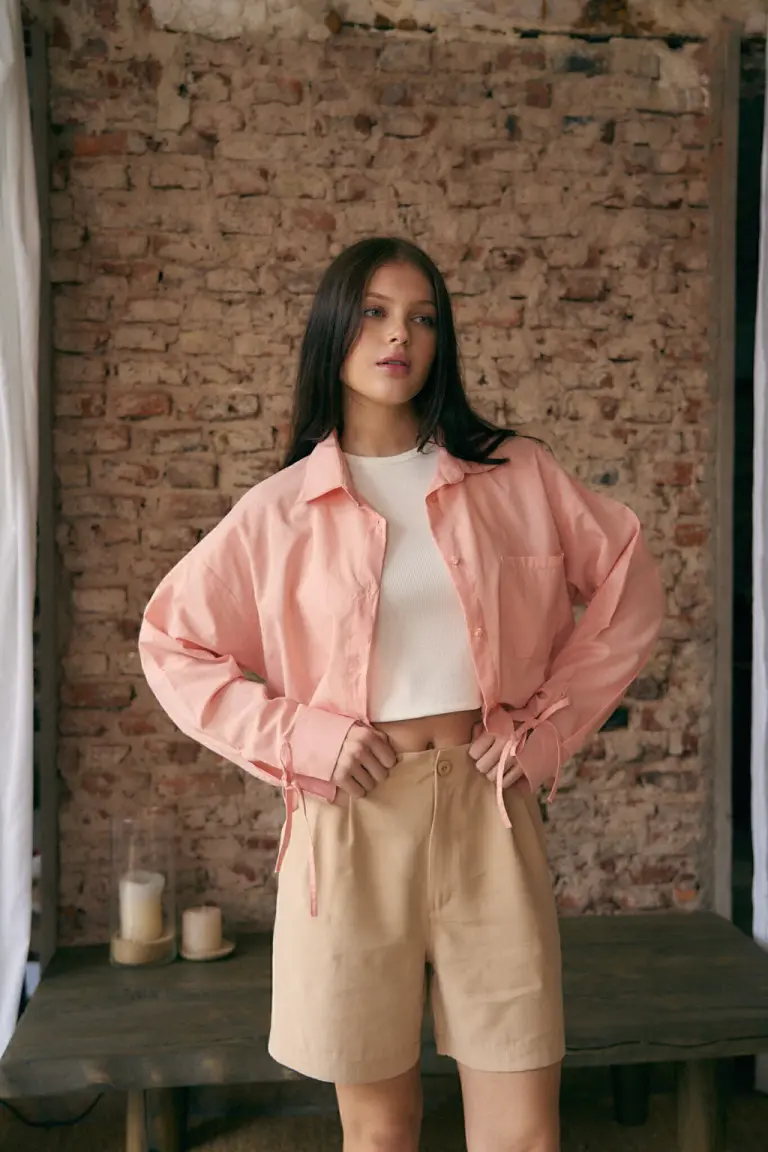 Camisa Crop Lazo de Lemmon en Camisas para argentina