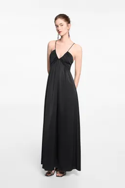 Vestido largo plisado de Mango Teen en Vestidos para argentina