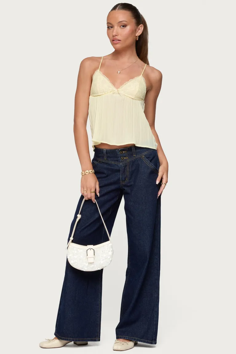 Jeans meredith tiro bajo de Edikted en Pantalones para argentina
