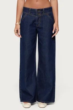 Jeans meredith tiro bajo de Edikted en Pantalones para argentina