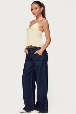 Jeans meredith tiro bajo de Edikted en Pantalones para argentina
