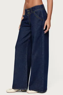 Jeans meredith tiro bajo de Edikted en Pantalones para argentina