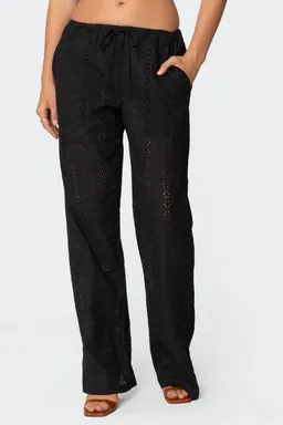 Pantalón algodón lemon lacey de Edikted en Pantalones para argentina