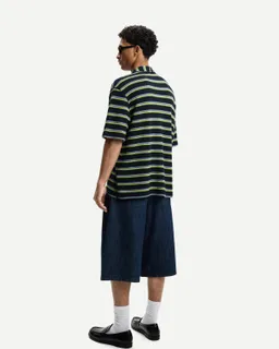 Camisa rayada manga corta de Bershka en Camisas para argentina