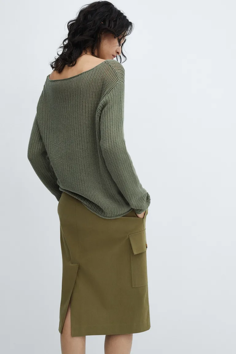 Falda cargo midi de Mango en Faldas para argentina