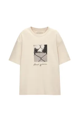 Camiseta interlock tenis de Pull&Bear en Remeras y Polos para argentina