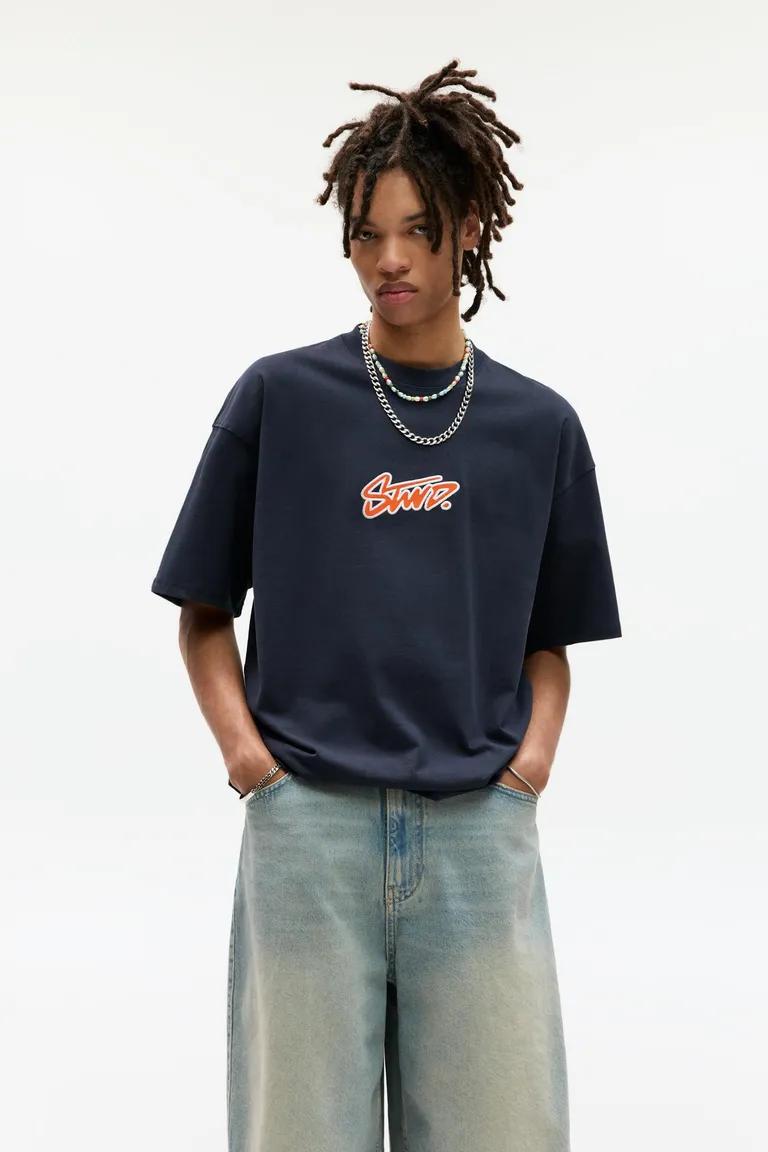 Camiseta manga corta stwd de Pull&Bear en Remeras y Polos para argentina