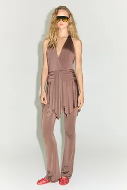 Vestido asimétrico halter de Mango en Vestidos para argentina
