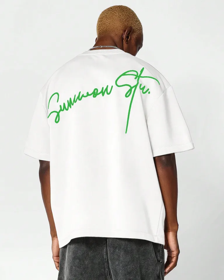 Remera suelta estampado trasero de Sumwon en Remeras y Polos para argentina