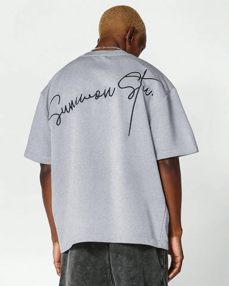 Remera suelta estampado trasero de Sumwon en Remeras y Polos para argentina