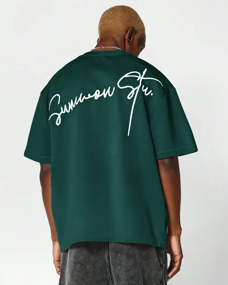 Remera suelta estampado trasero de Sumwon en Remeras y Polos para argentina