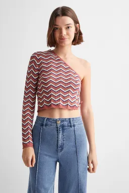 Jersey asimétrico punto de Mango Teen en Tops para argentina