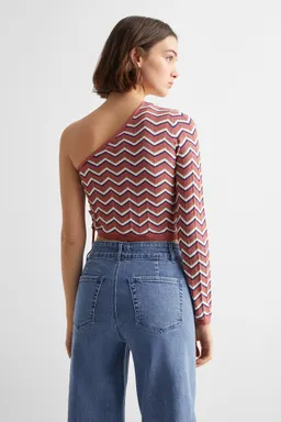 Jersey asimétrico punto de Mango Teen en Tops para argentina