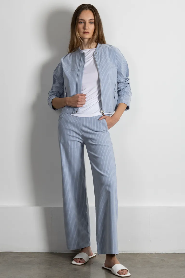 Pantalón de corte ancho en diseño rayado para mujer de Kill en Pantalones para argentina
