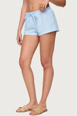 Shorts cuadros vichy yaffa de Edikted en Shorts para argentina