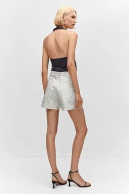 Shorts jean metalizados de Mango en Shorts para argentina
