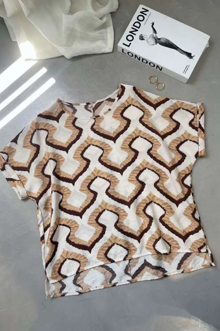 Blusa Escote Redondo de Hesed en Blusas para argentina