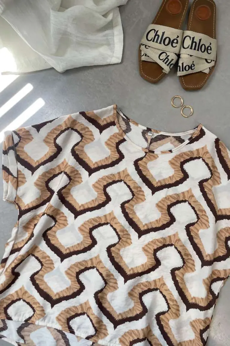 Blusa Escote Redondo de Hesed en Blusas para argentina