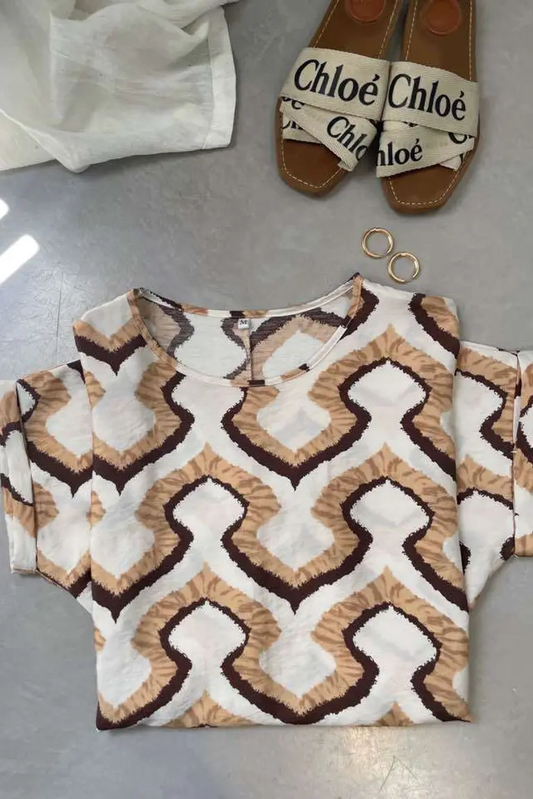 Blusa Escote Redondo de Hesed en Blusas para argentina