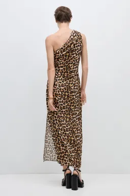 Vestido asimétrico animal print de Mango en Vestidos para argentina