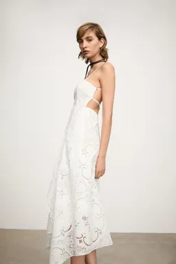 Vestido bordado asimétrico de Mango en Vestidos para argentina