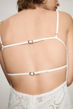 Vestido bordado asimétrico de Mango en Vestidos para argentina
