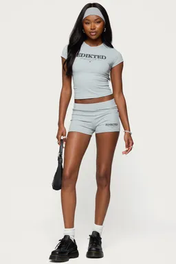 Calzas cortas biker with love de Edikted en Shorts para argentina