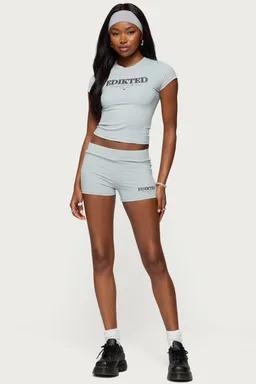 Calzas cortas biker with love de Edikted en Shorts para argentina