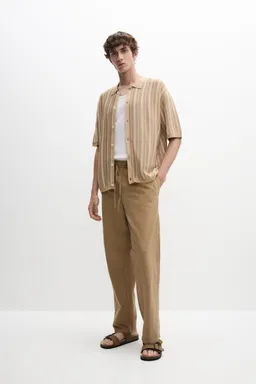 Pantalón estructura crepe de Lefties en Pantalones para argentina