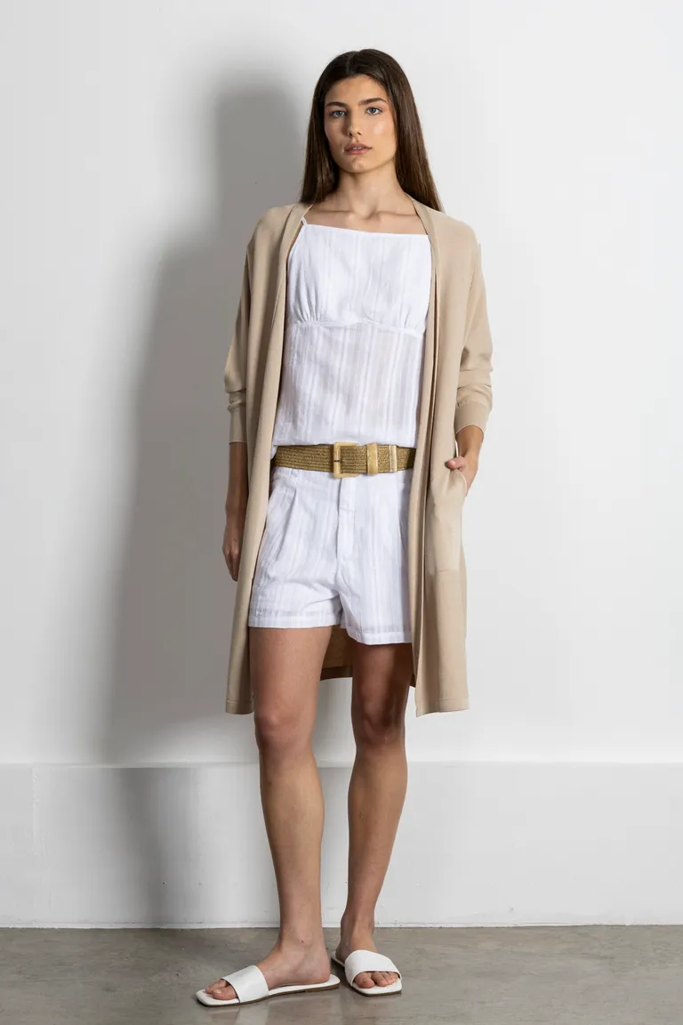 Short de algodón con bordados, diseño versátil y elegante para mujer de Kill en Shorts para argentina