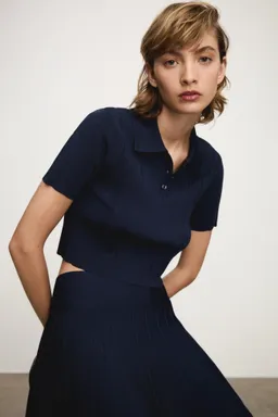 Camiseta cuello polo de Mango en Remeras para argentina