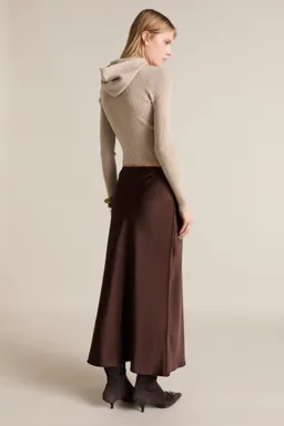 Sweater canalé capucha de Mango en Buzos y Sweaters para argentina